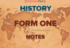 Relationship Between History And Other Subjects, Importance of Studying History, Ways of Dating Historical Events - History Notes Form One, Meaning Of History And Qualities of Historical Events, TOPIC 1: INTRODUCTION TO HISTORY - HISTORY NOTES FORM ONE