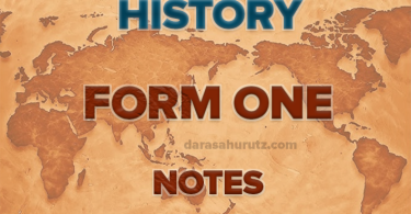 Relationship Between History And Other Subjects, Importance of Studying History, Ways of Dating Historical Events - History Notes Form One, Meaning Of History And Qualities of Historical Events, TOPIC 1: INTRODUCTION TO HISTORY - HISTORY NOTES FORM ONE
